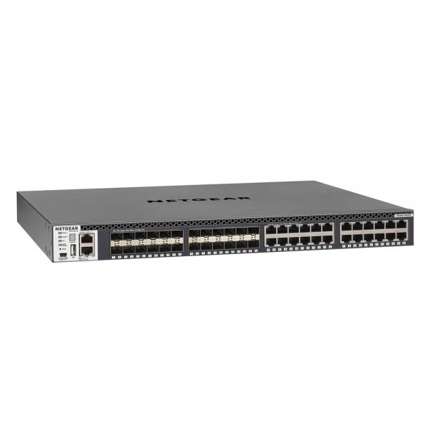Netgear M4300-24X24F gemanaged 10G Ethernet (100/1000/10000) Schwarz