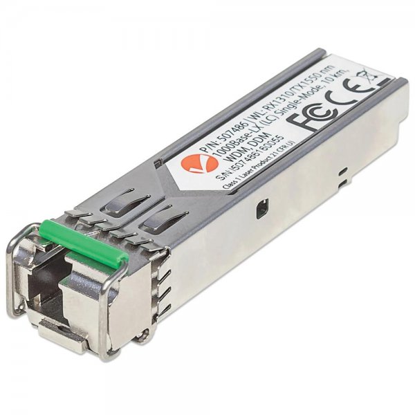 Intellinet Gigabit SFP Mini-GBIC Transceiver WDM bidirektional LWL-Kabel 507486
