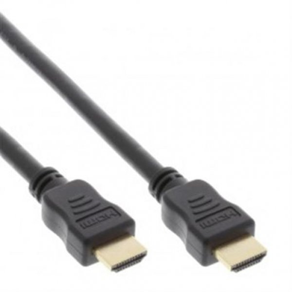 InLine ® HDMI Kabel, High Speed HDMI® Cable with Ethernet, 2m