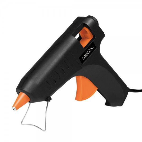 LogiLink Heißklebepistole 20W schwarz für DIY-Projekte Bastelzubehör Heimwerker