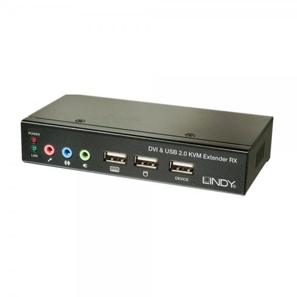 Lindy Cat.5 KVM Extender Classic DVI USB Audio, 50