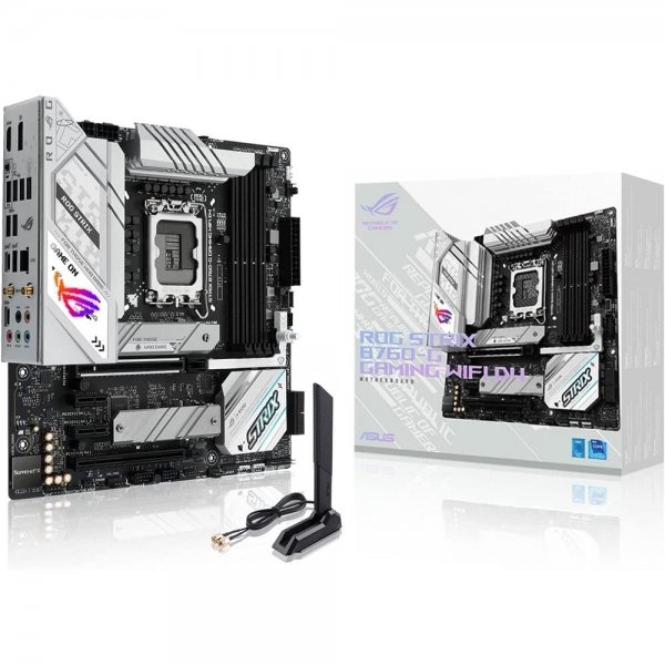 ASUS ROG STRIX B760-G GAMING WIFI D4 Mainboard Sockel Intel LGA 1700 mATX DDR4 PCIe 5.0 WiFi 6E