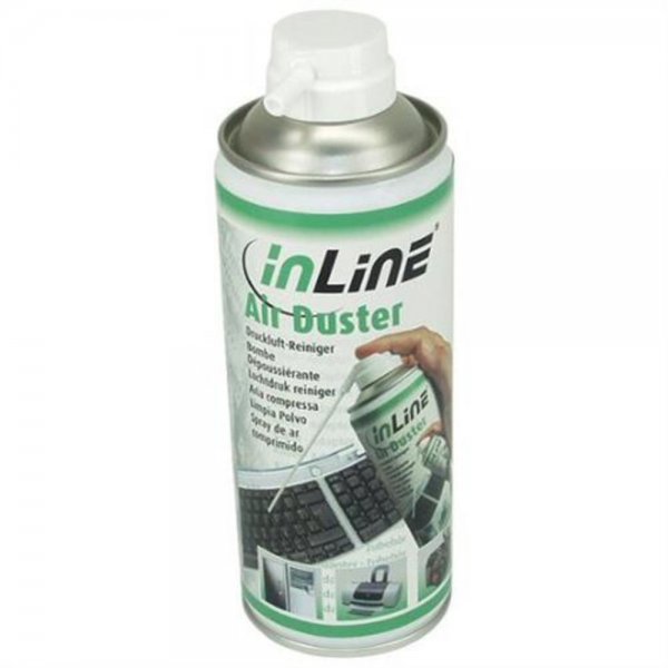 InLine 43210 Druckluft Reiniger 400ml Spraydose