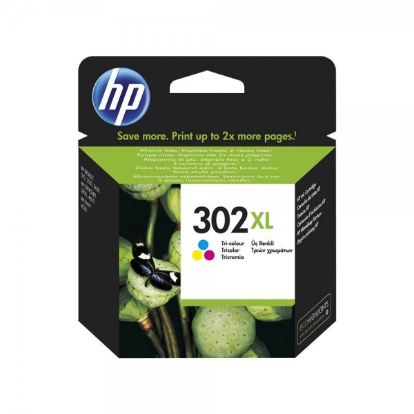 HEWLETT-PACKARD HP 302XL Tinte Tri-color