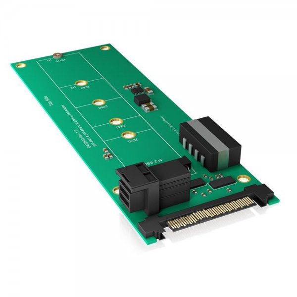 ICY BOX IB-M2B02 Konverter Platine für M.2 SSD zu U.2