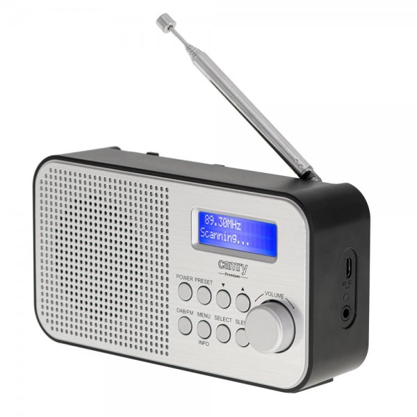 Camry CR1179 tragbares Radio DAB/DAB+ Funktion FM-Radio-Funktion LCD-Anzeige