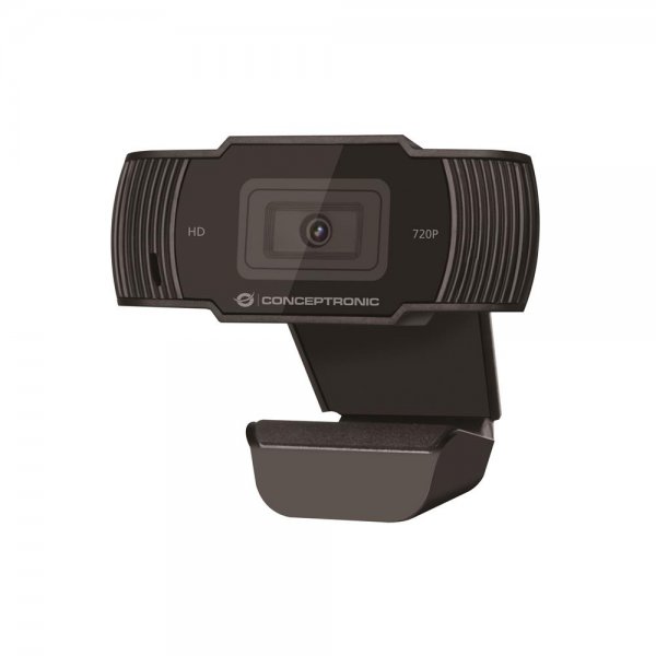 Conceptronic USB Webcam AMDIS03B 720p HD mit Mikrofon 30fps Plug & Play