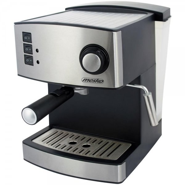 Mesko MS 4403 Espressomaschine 15 bar 850 Watt Kaffeemaschine mit Milchaufschäumer