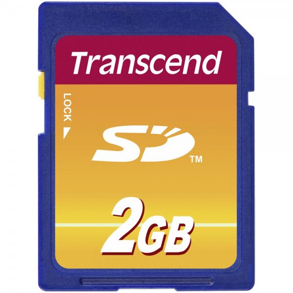 Transcend SD 2GB SD-Karte Speicherkarte