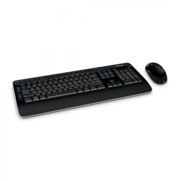 Microsoft Wireless Desktop 3050 Set mit Maus und Tastatur deutsches QWERTZ Tastaturlayout kabellos