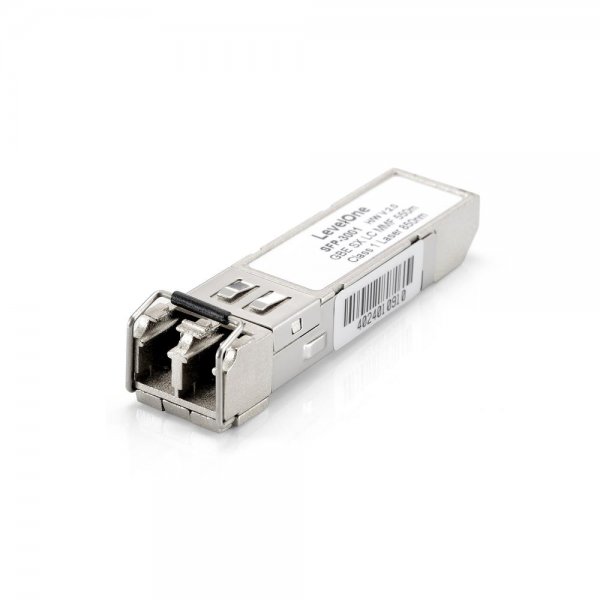 LevelOne SFP-3001 1.25GB MM SFP Transceiver 550m 850nm