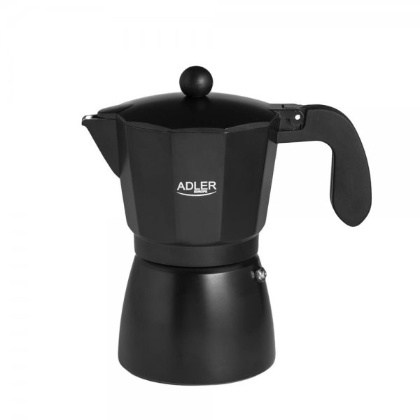 Adler AD 4421 Espresso-Kaffeemaschine - 320ml Espressokocher, Schwarz