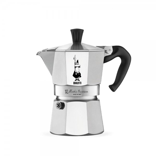 Bialetti Moka Express Espressokocher 12 Tassen Aluminium für zwölf Tassen alle Herdarten nicht Induktion Camping