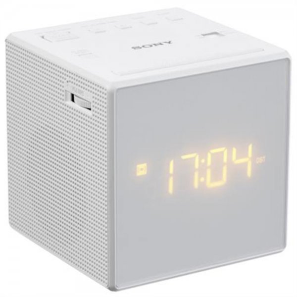 Sony ICF-C1 W Radiowecker Uhrenradio LED-Display Alarm/Snooze/Sleep Weiß
