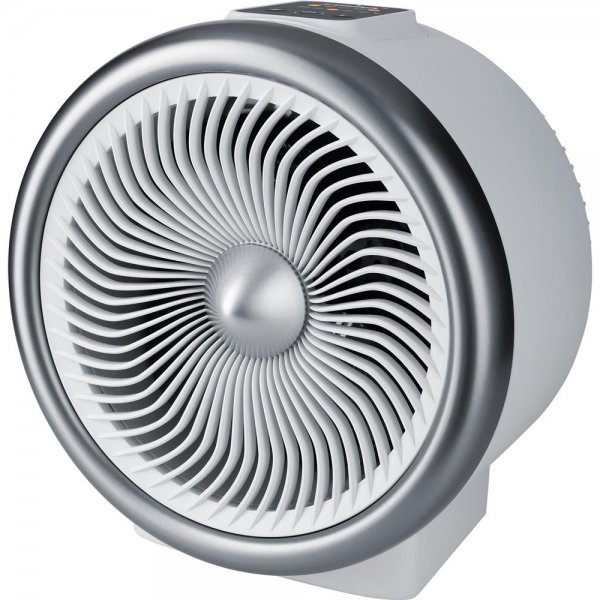 Steba Ventilator Heizlüfter VTH 2 HOT & COLD Tischventilator 2000W tragbar weiß silber