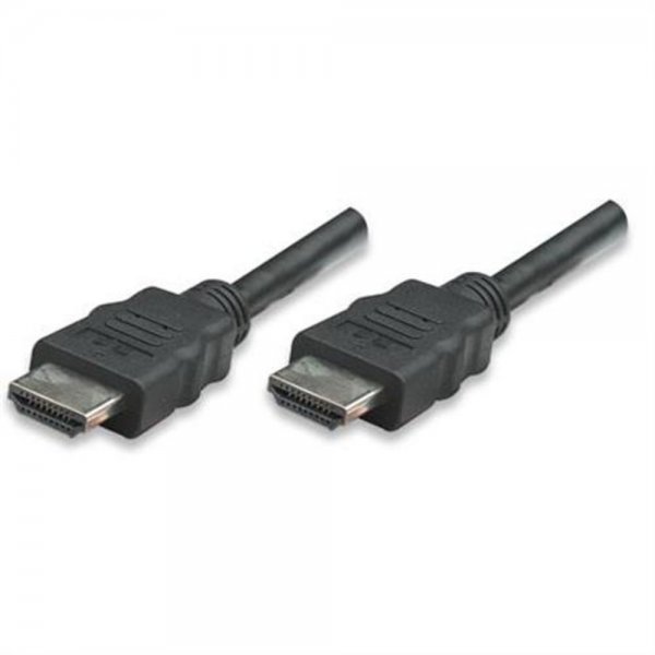 Manhattan 323192 High Speed HDMI Kabel mit Ethernet Kanal 1 m schwarz