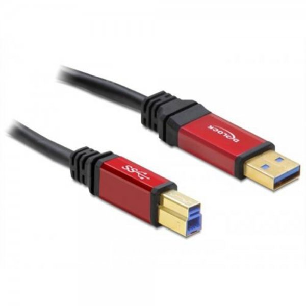 DeLock KABEL USB 3.0 ROT A-B ST/ST - Kabel # 82758