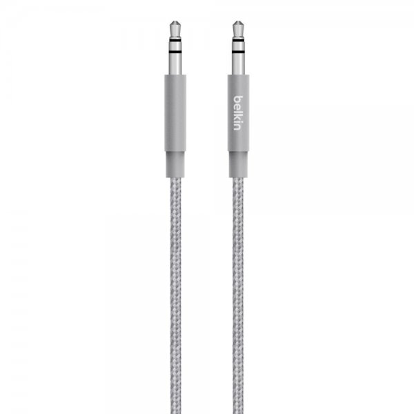 Belkin Premium MIXIT 1,2 m Audio Kabel 3,5mm grau AV10164bt04-GRY