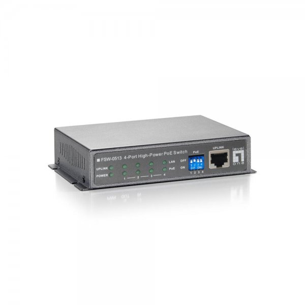LevelOne FSW-0513 Ethernet 4 Port Switch CSMA
