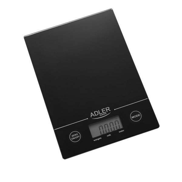 Adler AD 3138 b digitale Küchenwaage Schwarz max. 5 kg Haushaltswaage Digitalwaage