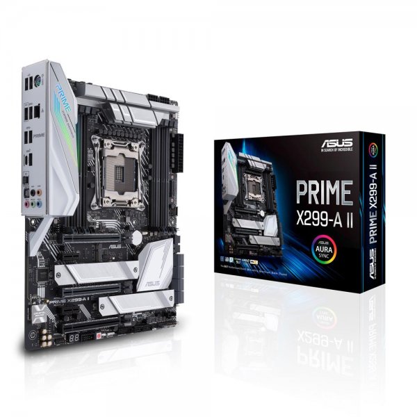 ASUS Prime X299-A II Gaming Mainboard Sockel Intel LGA2066 ATX X299 DDR4 M.2 USB Aura Sync