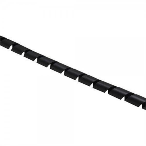 InLine ® Spiralband Kabelschlauch 10m, schwarz, 10mm
