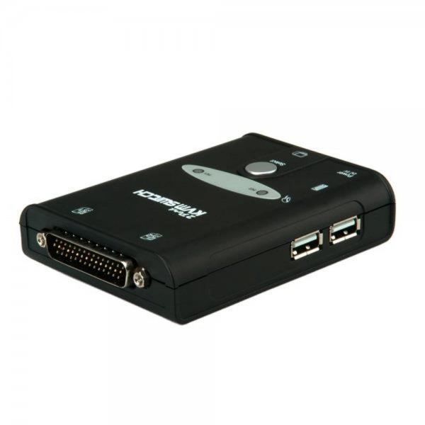VALUE 14.99.3250 KVM Switch "Star" 2 PCs 2x HDMI + 2x USB auf 1x HDMI + 2x USB