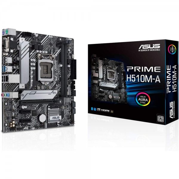 ASUS Prime H510M-A Gaming Mainboard Sockel Intel LGA1200 mATX M.2 USB 3.2 PCIe 4.0