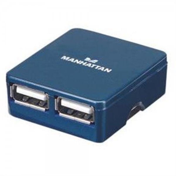 IC Intracom Manhattan Hi-Speed USB 2.0 Micro Hub - Hub # 160605