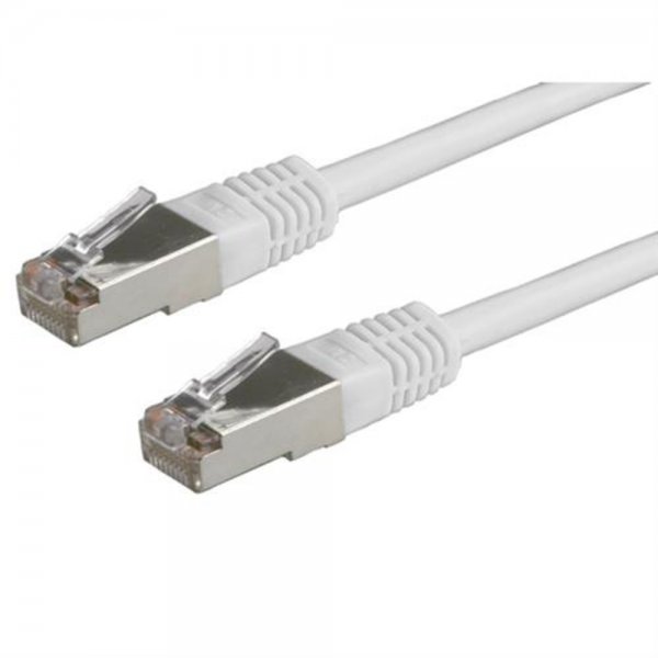 ROLINE Crossoverkabel Cat5e Netzwerk LAN Kabel FTP 300cm grau geschirmt 3m