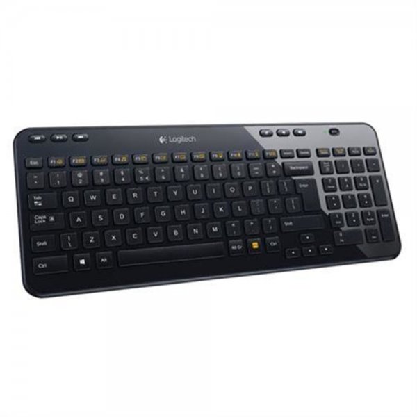 Logitech Wireless K360 Tastatur schwarz 2.4GHz Deutsch