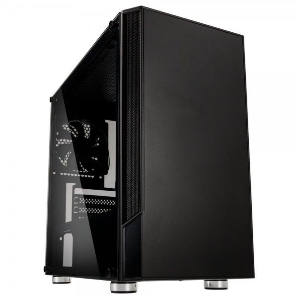 KOLINK Citadel Micro-ATX Mini-ITX Tower PC-Gehäuse Case Temperglas Schwarz