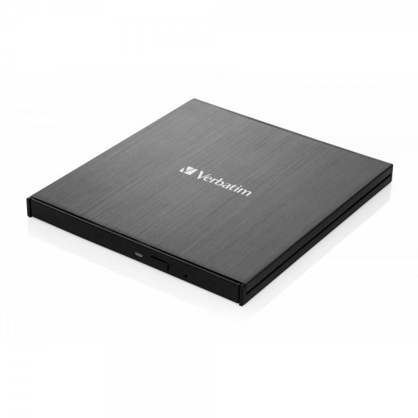 Verbatim Externer Slimline-Blu-ray-Writer Ultra HD 4K USB 3.1 GEN 1 mit USB-C