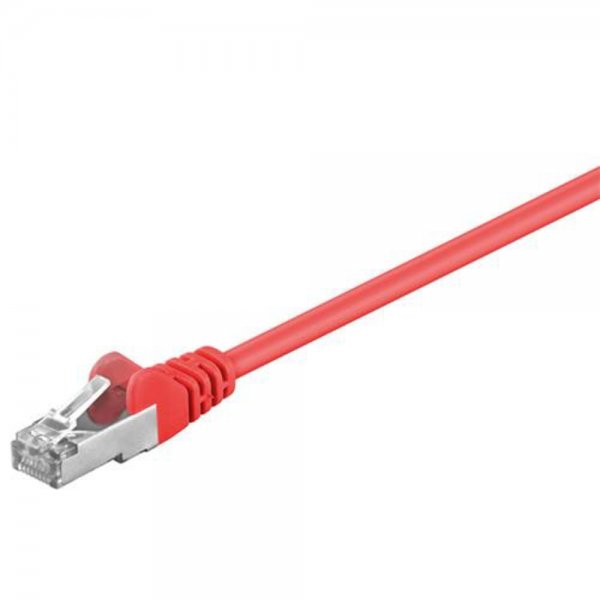 Patchkabel Netzwerkkabel LAN Kabel Cat5e FTP rot 1,5m