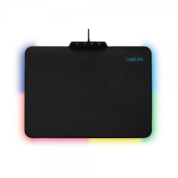 LogiLink ID0155 Gaming Mauspad mit RGB-LED Beleuchtung
