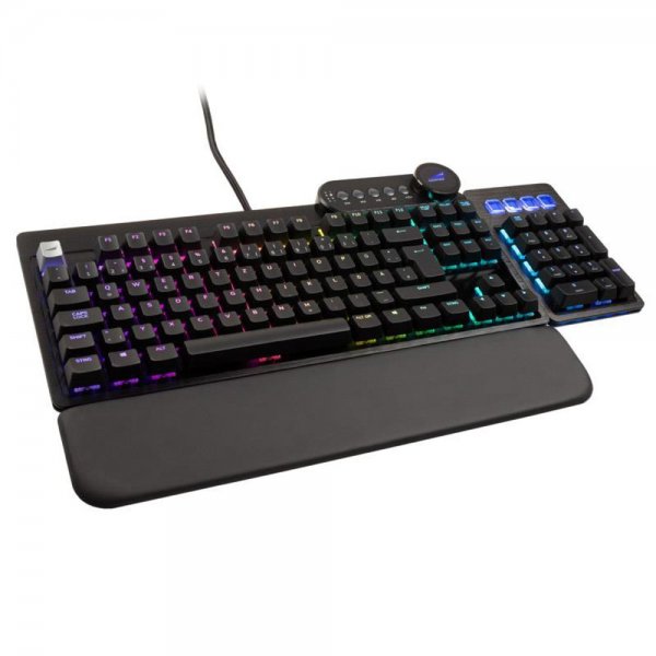 Mountain Everest Max Gaming Tastatur MX Brown ISO Deutsches Layout schwarz RGB-LED-Beleuchtung