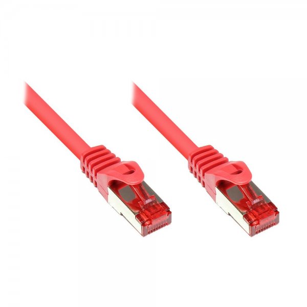 Good Connections Cat 6 Patchkabel mit RNS S/FTP 0,25m rot