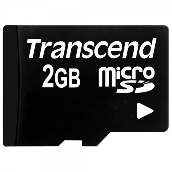 Transcend microSD 2GB + SD-Adapter