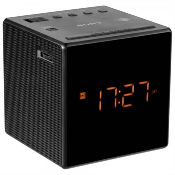 Sony ICF-C1 B Radiowecker Uhrenradio LED-Display Alarm/Snooze/Sleep Schwarz