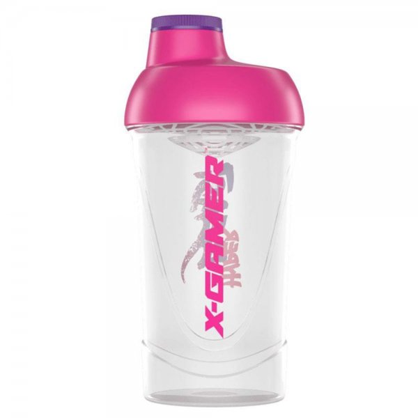 X-Gamer X-MIXR 5.0 Shaker HyperBeast 500 ml Transparent/Pink Trinkflasche