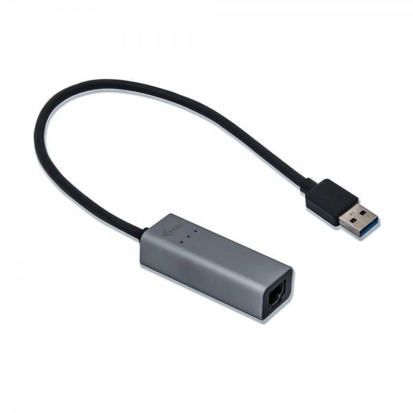 i-tec USB 3.0 Metal Gigabit Ethernet Adapter USB 3.0 auf RJ-45 Grau