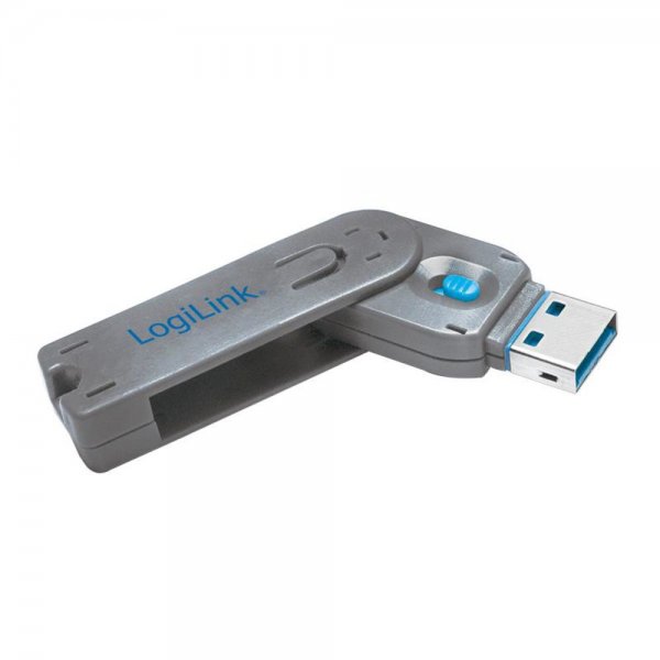 LogiLink USB-Port Schloss (1x Schlüssel und 1x Schloss)