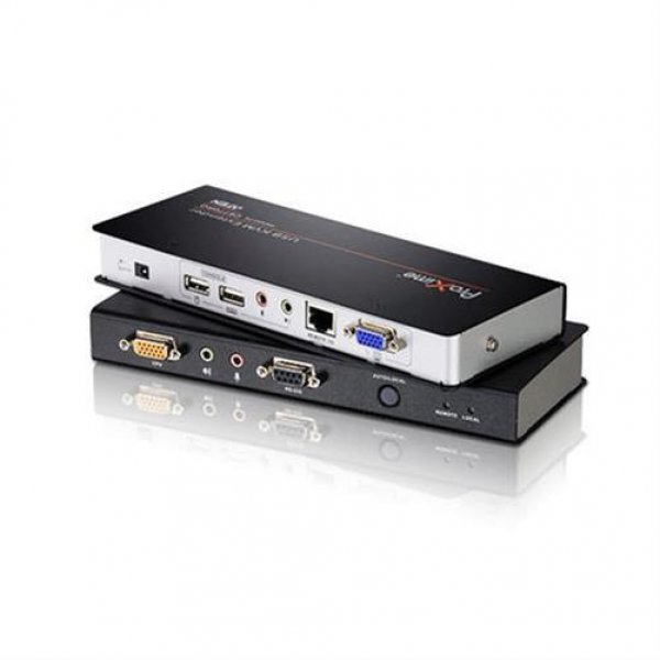 ATEN CE770 USB VGA Audio Cat-5 KVM-Extender mit Entzerrung 1280 x 1024 bei 300 m