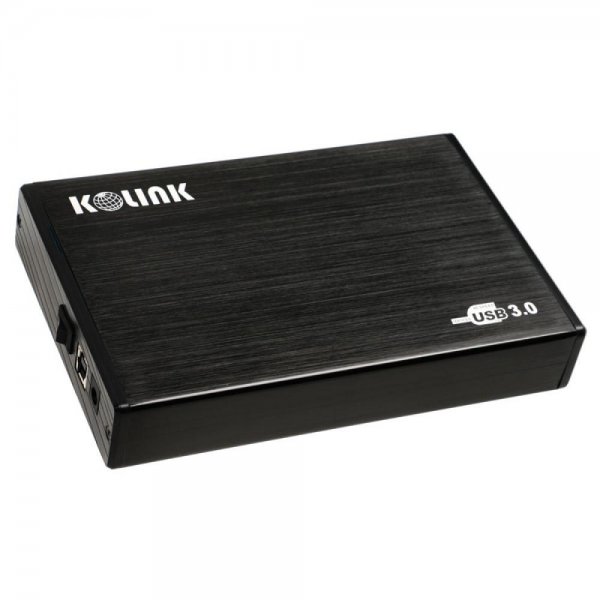 KOLINK 3,5 Zoll Festplattengehäuse Portable SATA HDD/SSD USB 3.0 Mobiles Externes Gehäuse