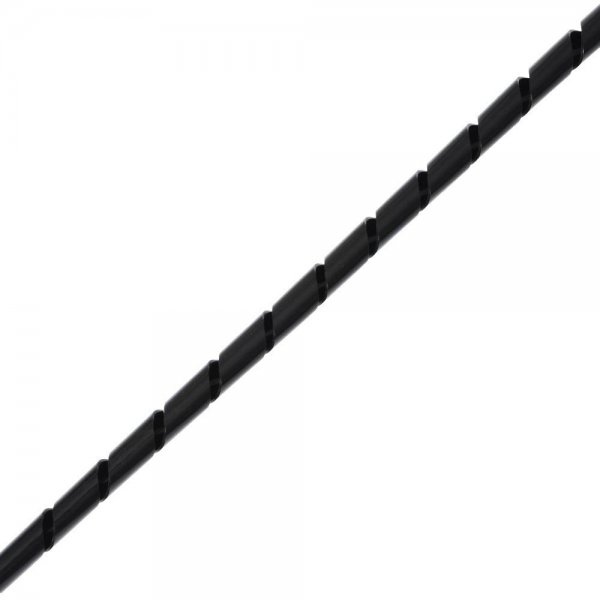 Helos Spiral-Kabelschlauch ø 4 - 50 mm, 10 m schwarz