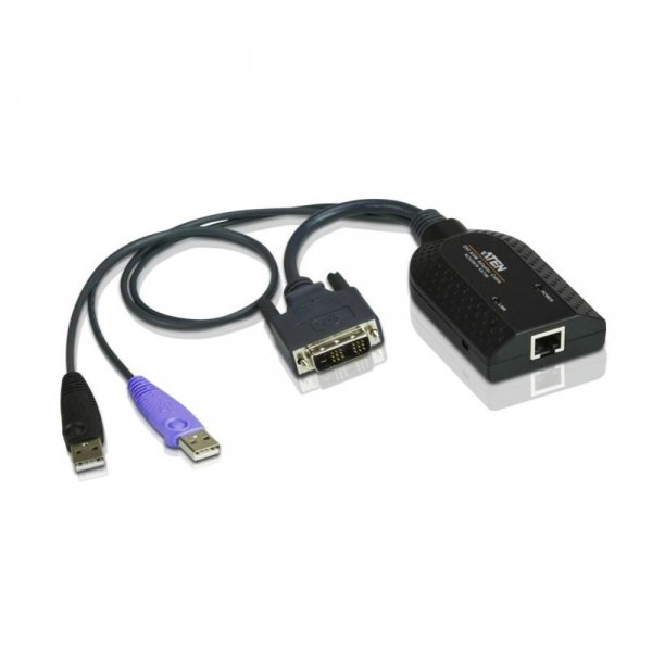 ATEN KA7166 USB DVI Virtual-Media KVM-Adapterkabel mit Chipkartenunterstützung