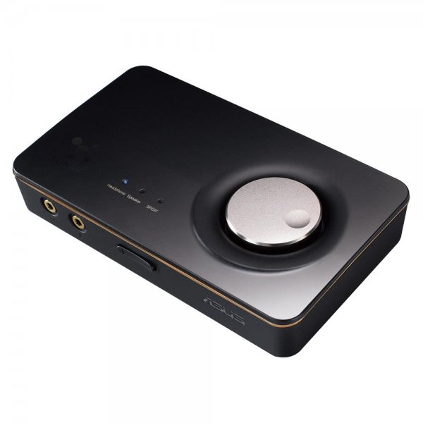 ASUS Xonar U7 MK II Externe 7.1 Soundkarte 192kHz/24-bit HD-Sound Kopfhörerverstärker 114dB