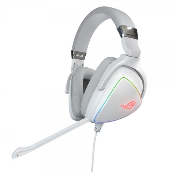 ASUS ROG Delta White Edition USB-C Gaming Headset weiß PC PS4 Smartphones Nintendo Switch Aura Sync