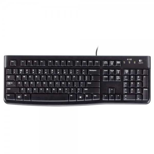 Logitech K120 Business Tastatur schwarz USB 1,5m FRA