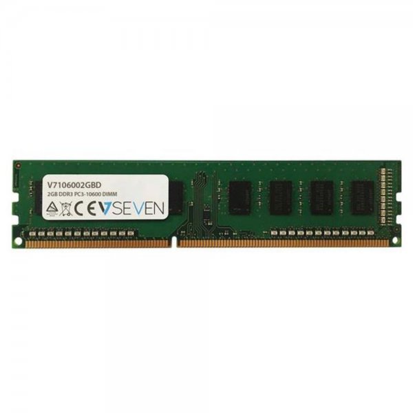 V7 2GB DDR3 PC3-10600 - 1333mhz DIMM Desktop Arbeitsspeicher Modul - V7106002GBD Speichermodul